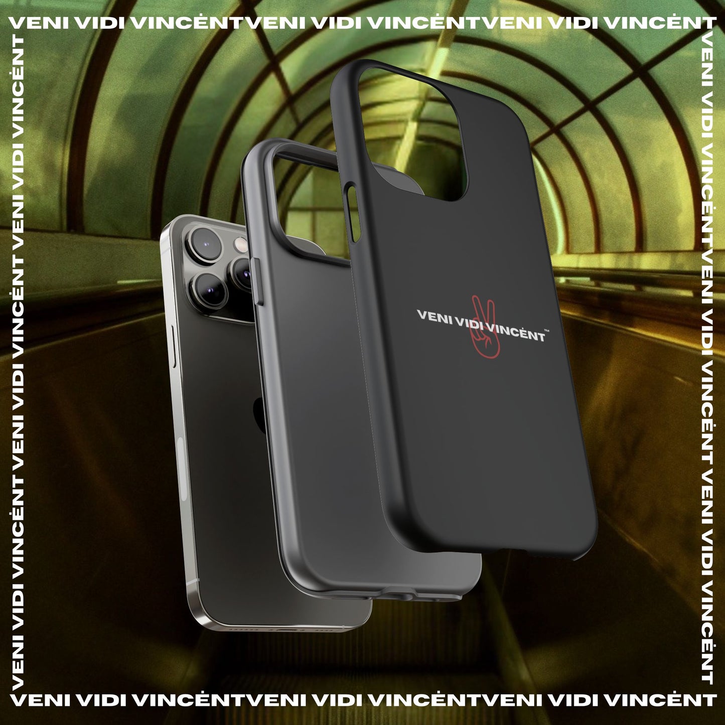 VENI VIDI VINCĖNT - PHONE CASE
